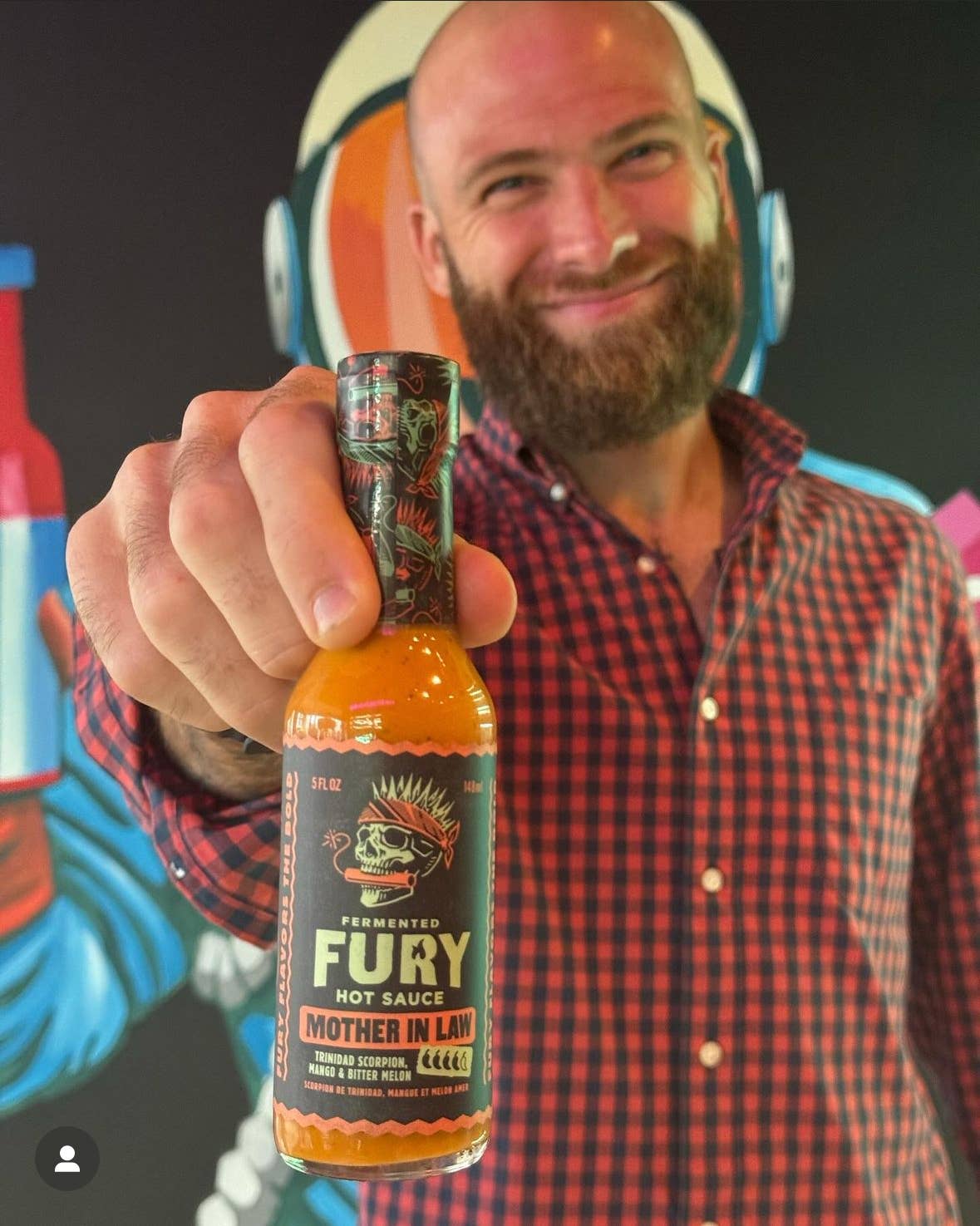 Fury | Mother In Law - Trinidad Scorpion Pepper Hot Sauce - Mazdak Leisure