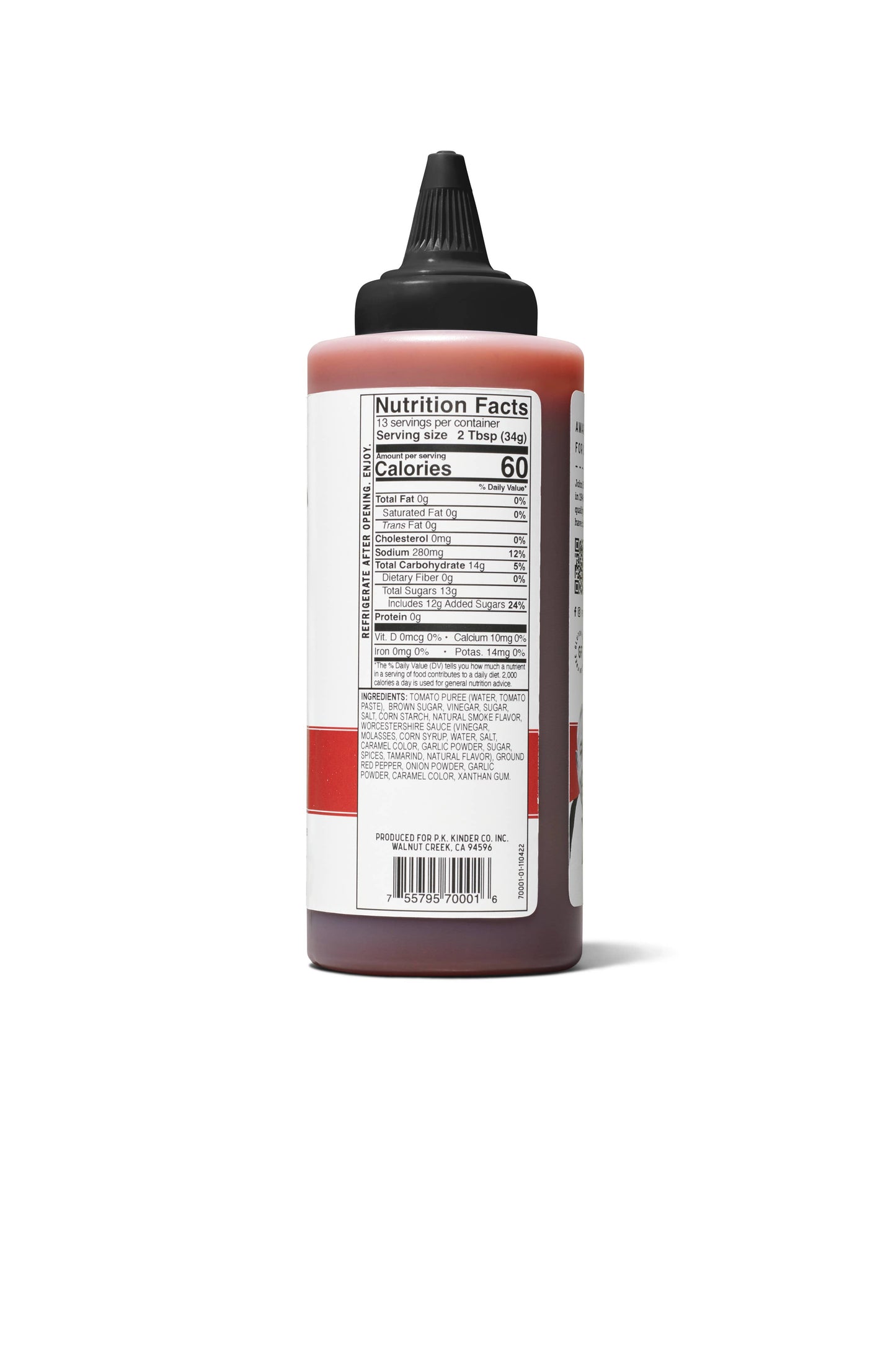 Kinder's | Hot BBQ Sauce 15.5oz - Mazdak Leisure