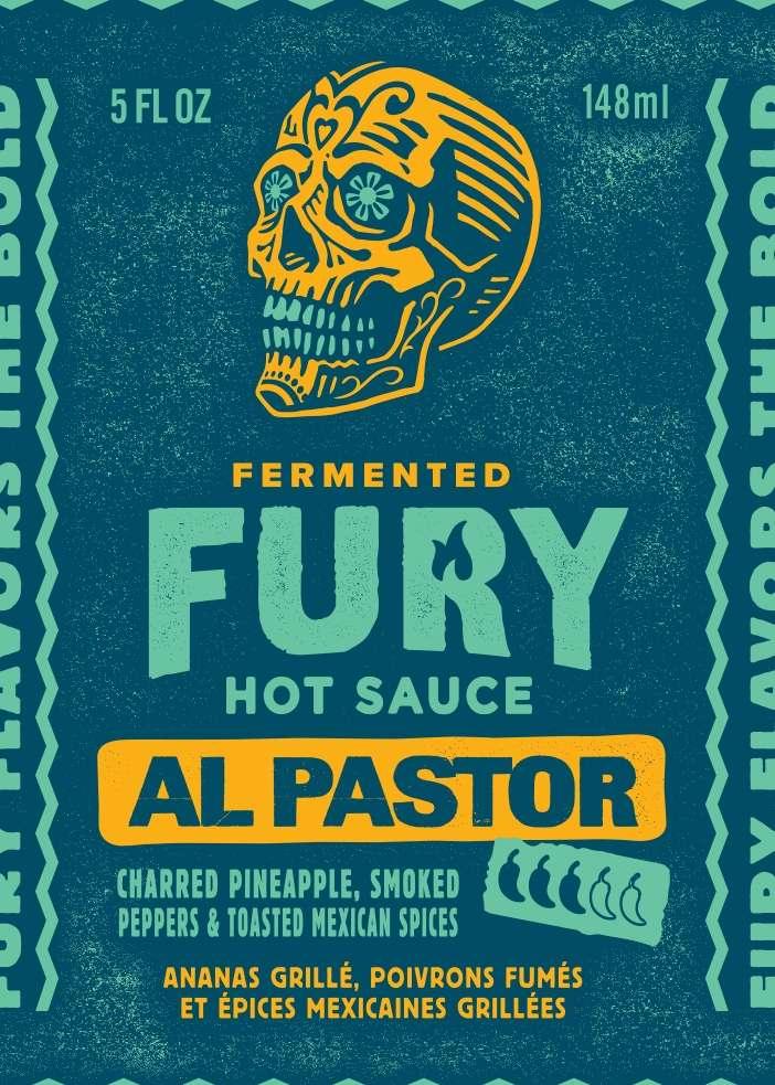 Fury | Al Pastor - Authentic Mexican Hot Sauce w/ Charred Pineapple - Mazdak Leisure
