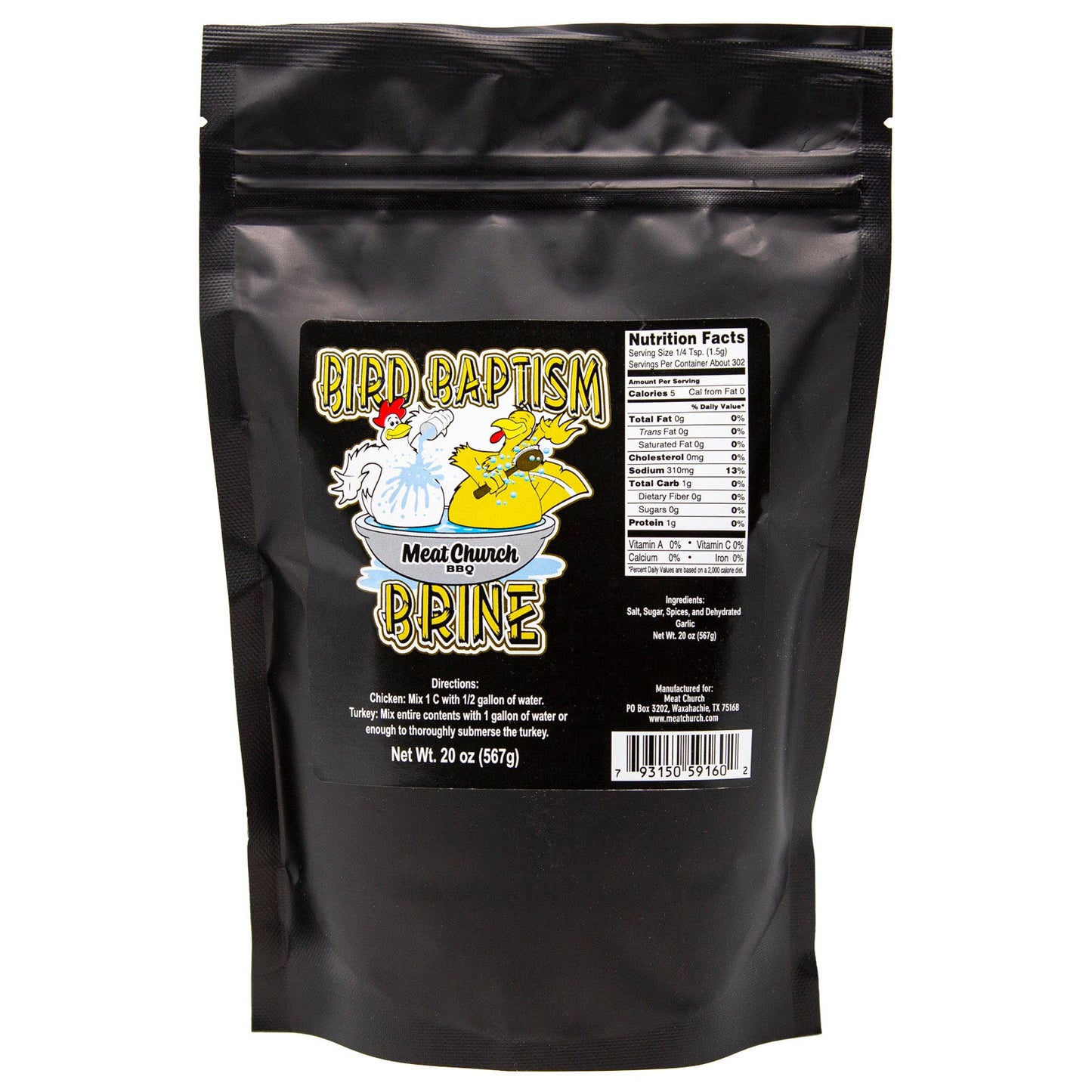 Meat Church | Bird Baptism Brine