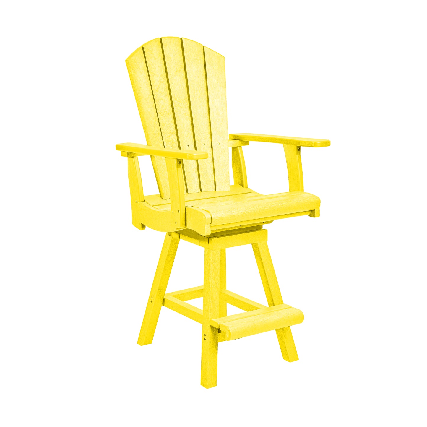 C.R. Plastics | Swivel Classic Counter Arm Chair