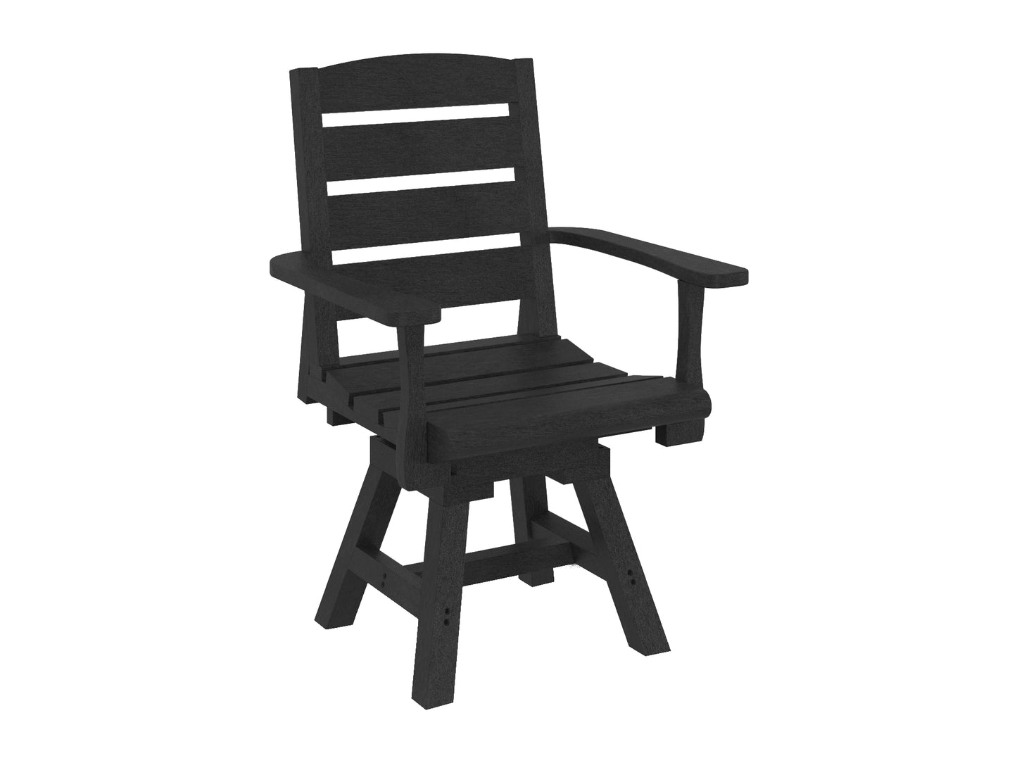 C.R. Plastics | Napa Dining Swivel Arm Chair