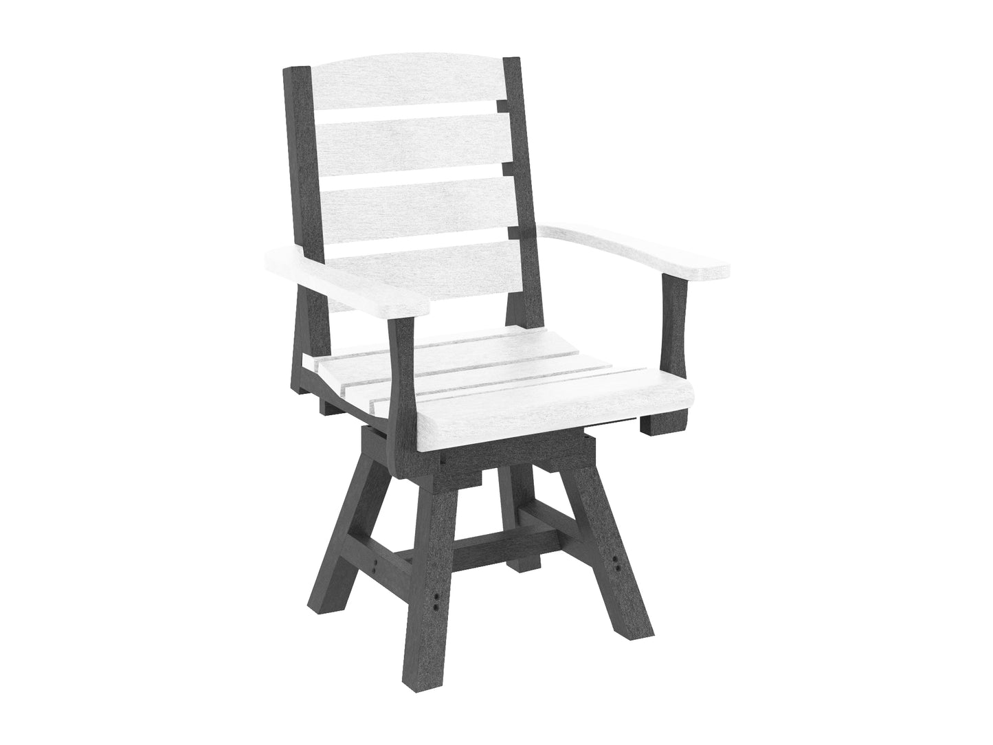 C.R. Plastics | Napa Dining Swivel Arm Chair