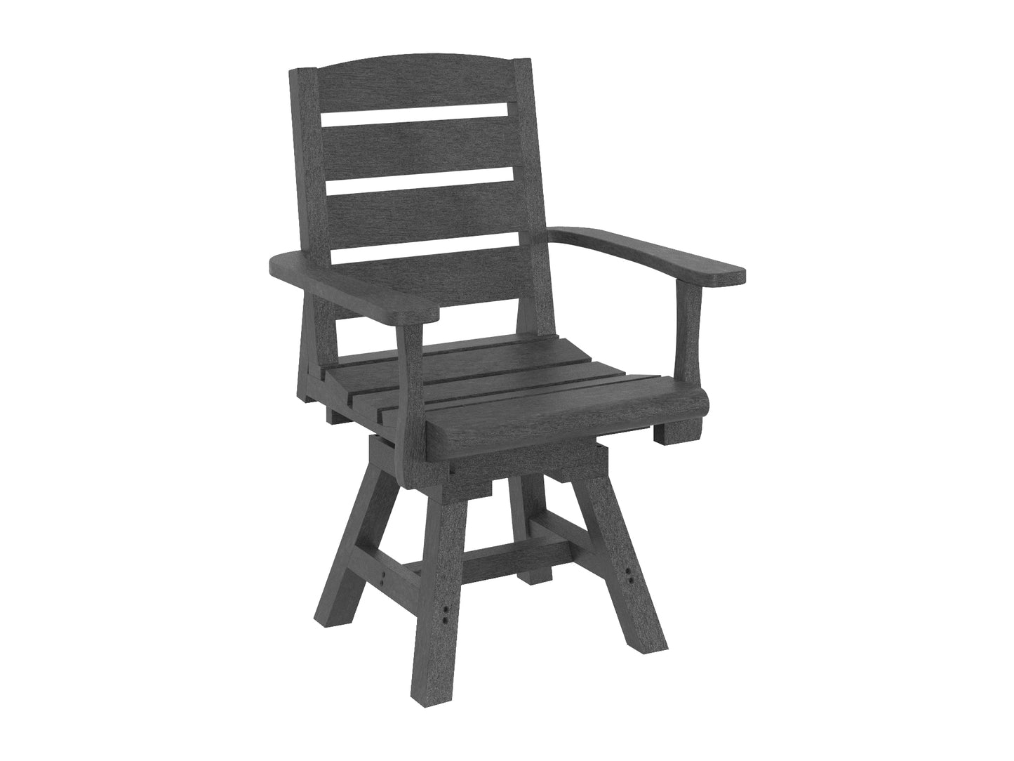 C.R. Plastics | Napa Dining Swivel Arm Chair