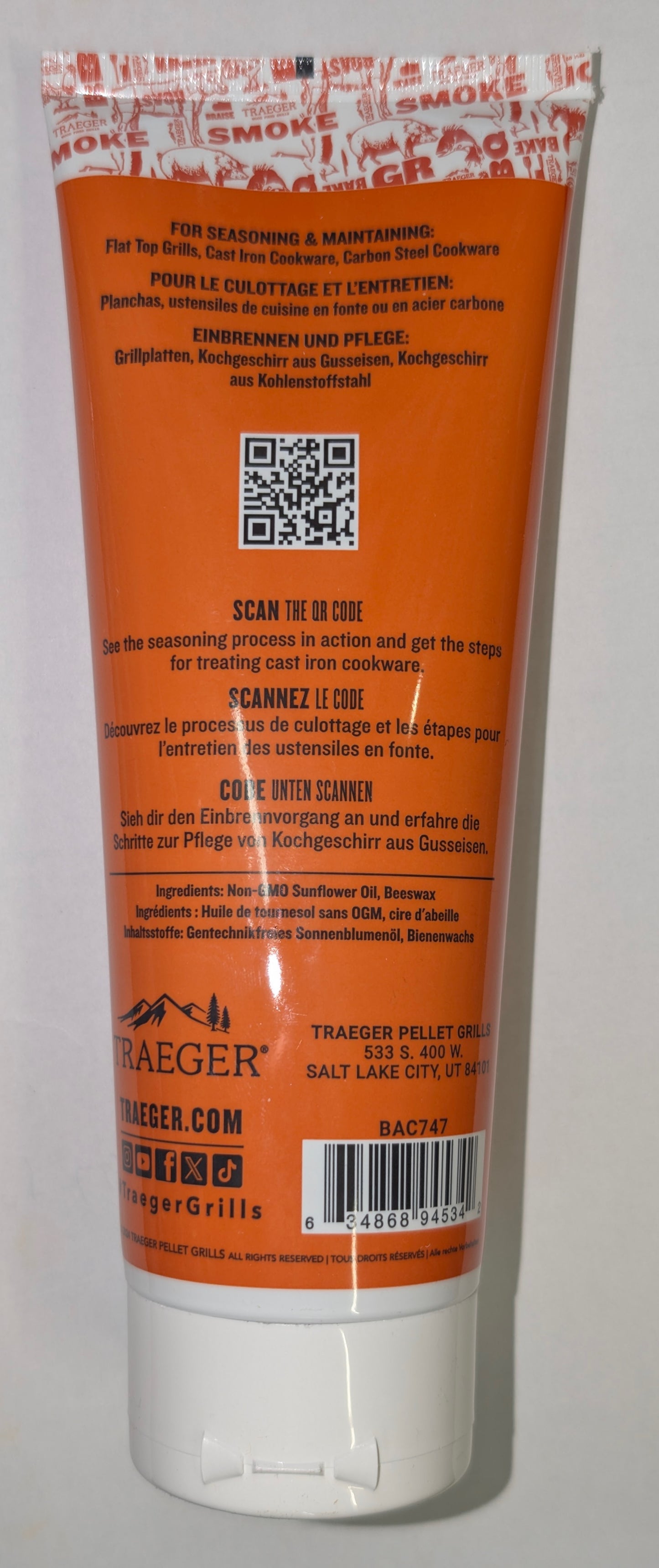 Traeger | Flat Top Grill Seasoning & Conditioner - Mazdak Leisure