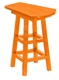 C.R. Plastics | Bar Height Small Table