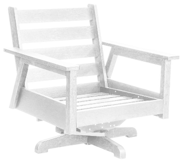 C.R. Plastics | Tofino Swivel Arm Chair Frame