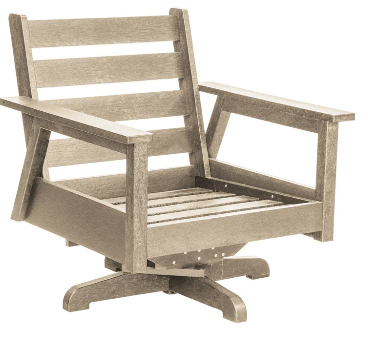 C.R. Plastics | Tofino Swivel Arm Chair Frame
