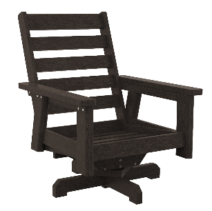 C.R. Plastics | Charleston Swivel Arm Chair Frame