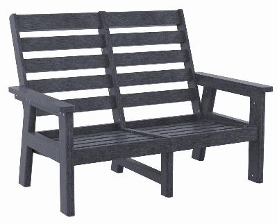 C.R. Plastics | Charleston High Back Loveseat