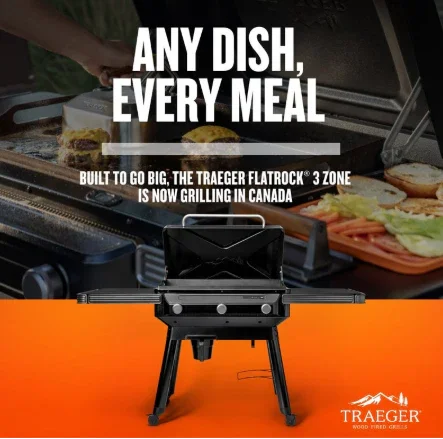 Traeger Flatrock 3 Zone Griddle - Mazdak Leisure