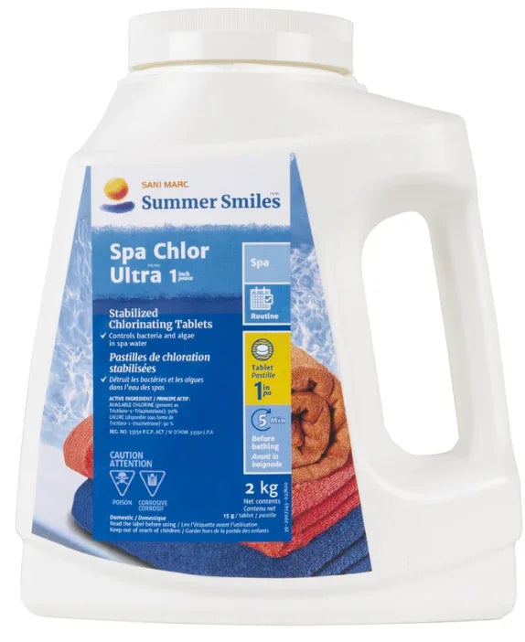 Summer Smiles | Spa Chlor Ultra - Mazdak Leisure