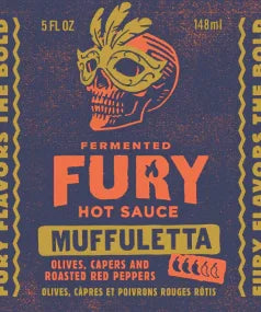 Fury | Muffuletta - Italian Olive Hot Sauce - Mazdak Leisure