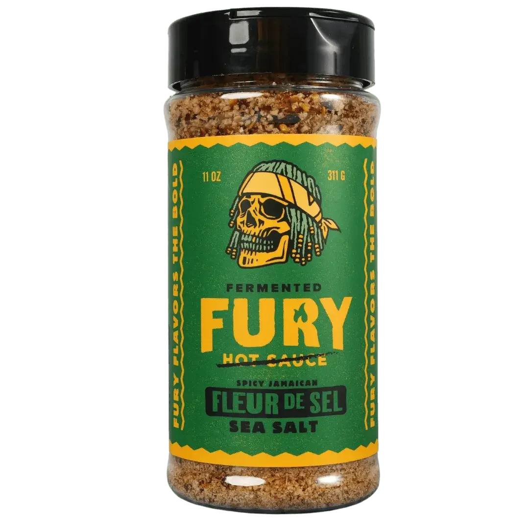 Fury | Spicy Fleur De Sel – Hand Harvested Sea Salt - Mazdak Leisure