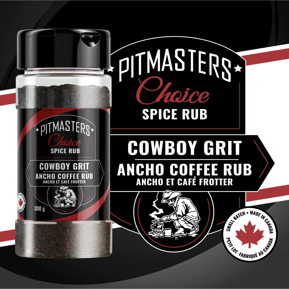 Pitmaster | Cowboy Grit Ancho Coffee Rub - Mazdak Leisure