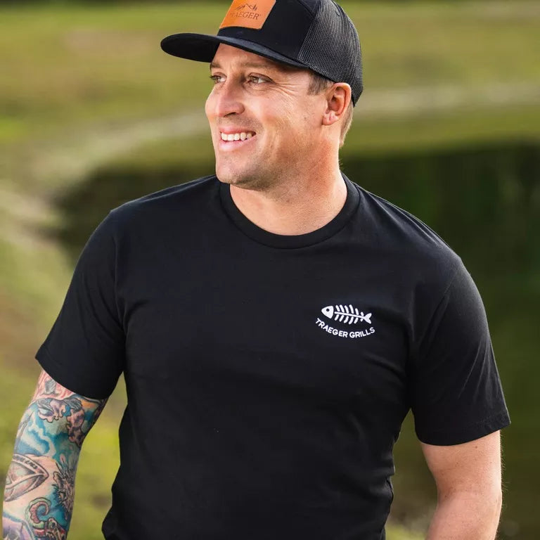 Traeger | Surf & Turf Black Unisex T-Shirt