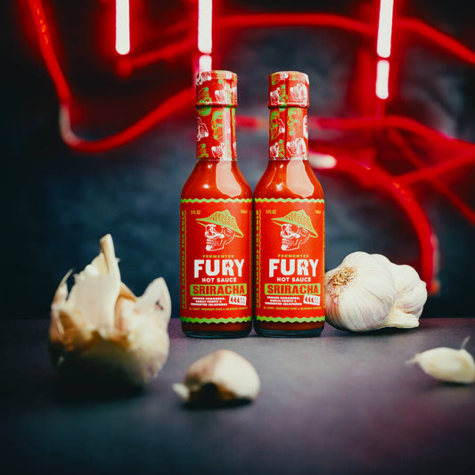 Fury | Sriracha - Jalapeno Garlic Hot Sauce - Mazdak Leisure