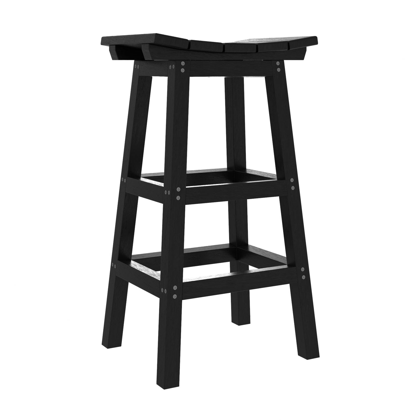 C.R. Plastics | Saddle Bar Stool - Mazdak Leisure