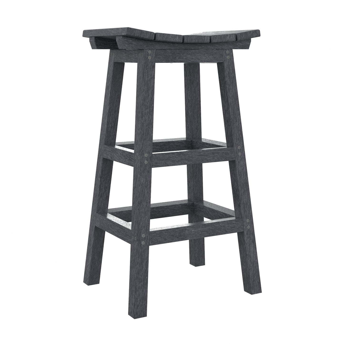 C.R. Plastics | Saddle Bar Stool - Mazdak Leisure