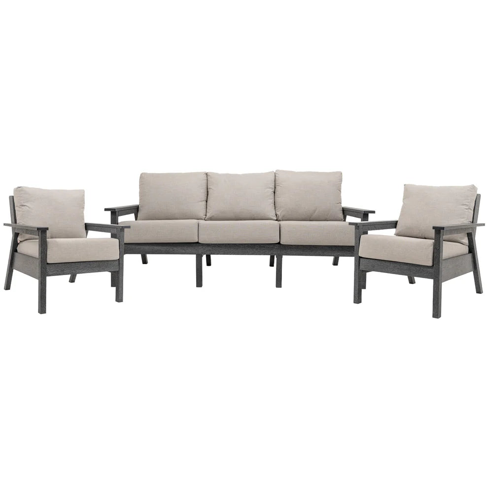 NorthHaven by C. R. Plastics | Tofino Sofa with Chairs Set