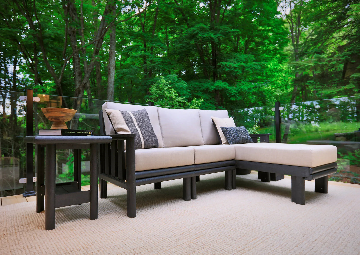 Stratford Chaise Sectional (With Cushions) - Mazdak Leisure