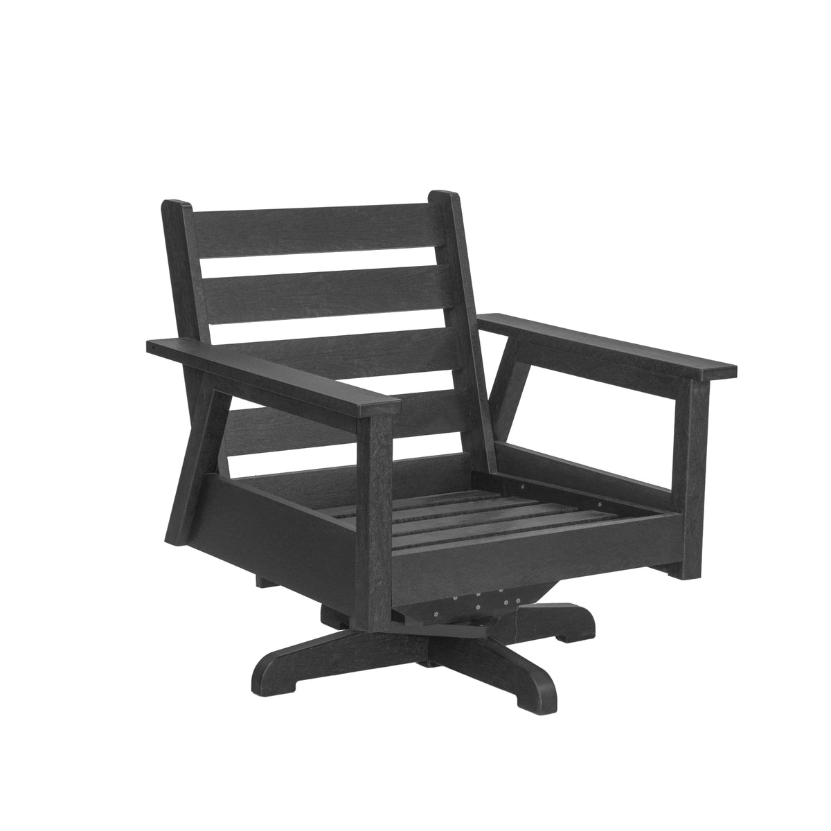 C.R. Plastics | Tofino Swivel Arm Chair Frame - Mazdak Leisure