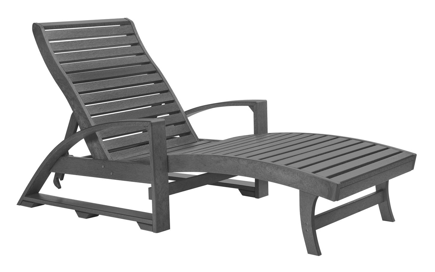 C.R. Plastics | St. Tropez Chaise Lounge w/ Hidden Wheels