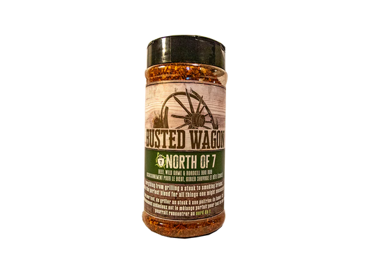 Busted Wagon BBQ | North of 7 Beef, Wild Game & Roadkill BBQ Rub - Mazdak Leisure