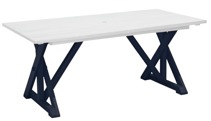 C.R. Plastics | Harvest Wide Dining Table