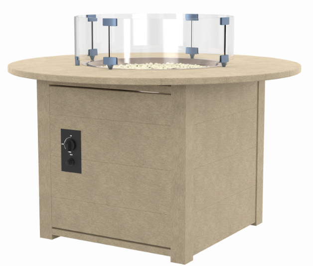 C.R. Plastics | 46" Round Fire Table
