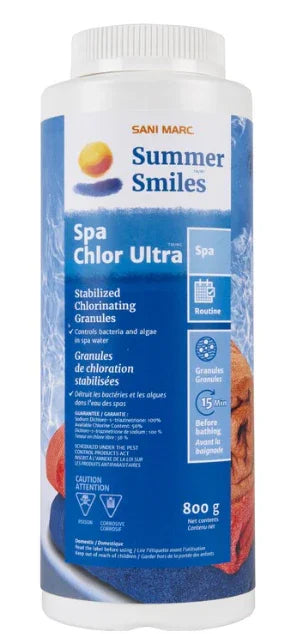Summer Smiles Spa Routine Summer Smiles | Spa Chlor Ultra – Mazdak Leisure