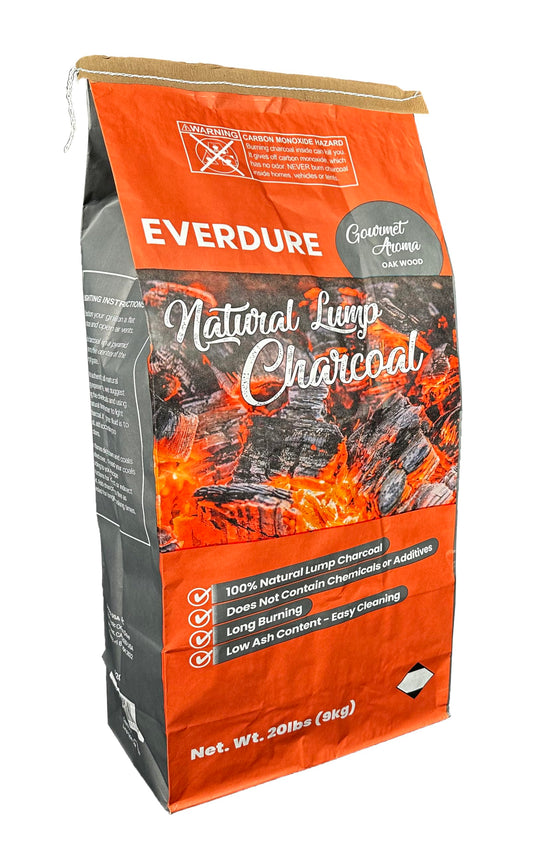 everdure | Natural Lump Charcoal - 9Kg/20lbs - Mazdak Leisure