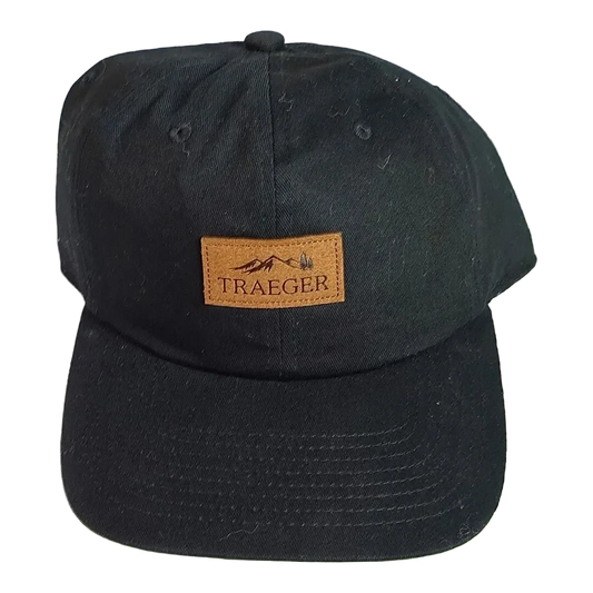 Black cap with Traeger logo