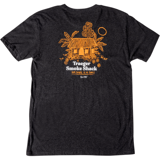 Smoke Shack Unisex Black T-Shirt